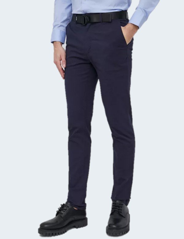 Pantalon Calvin Klein Slim Fit Marine 48 32×32 50 34×32 1 calvin-klein-jeans-pantalon-slim-fit-homme-marine-48