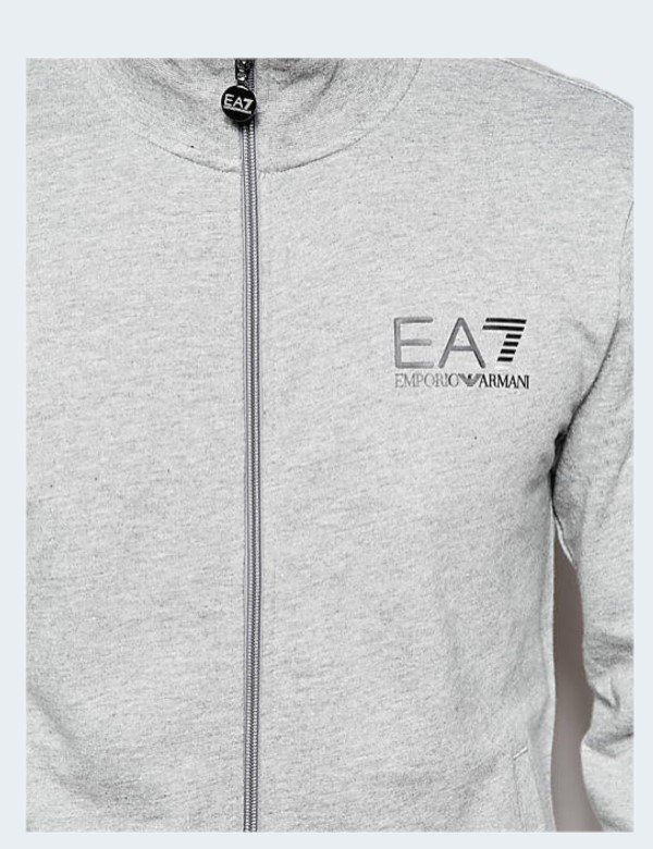 Sweat zippé Emporio Armani – EA7 – Gris S M L XL3