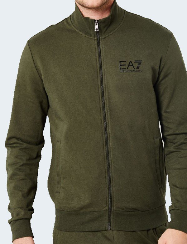 emporio-armani-sweat-veste-zippe-ea7-vert-kaki