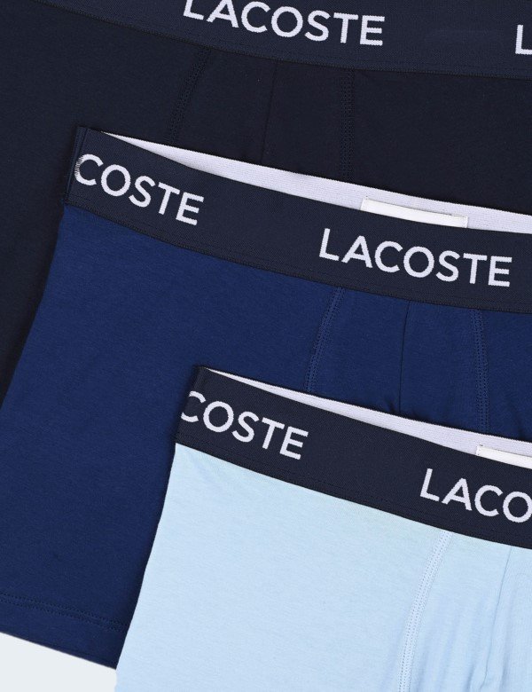 Boxers LACCOSTE Homme pack de 3 M L3