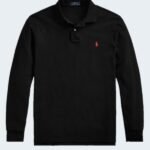 Polo à manches longues Ralph Lauren Noir S XXL 1