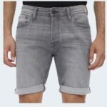 Short Jack and Jones rick icon Gris XS1