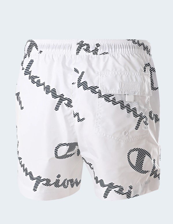 Short de bain Champion sport homme BlancS M L XL2
