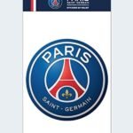 Autocollant PSG (Paris Saint-Germain) Logo Unique A5 Papier Multicolore 14 x 25 x 1 cm