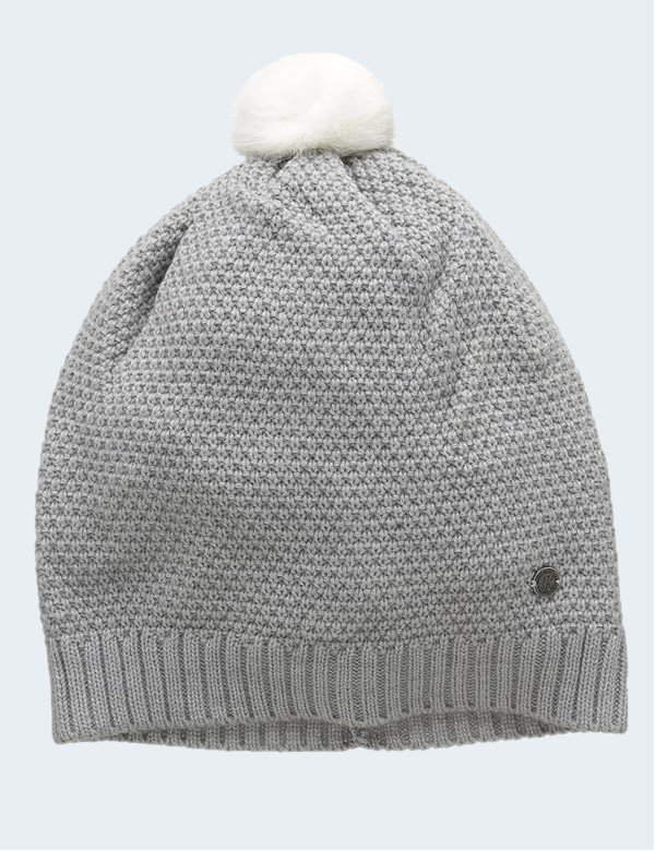 bonnet-kaporal-femme-a-pompon-toto-gris
