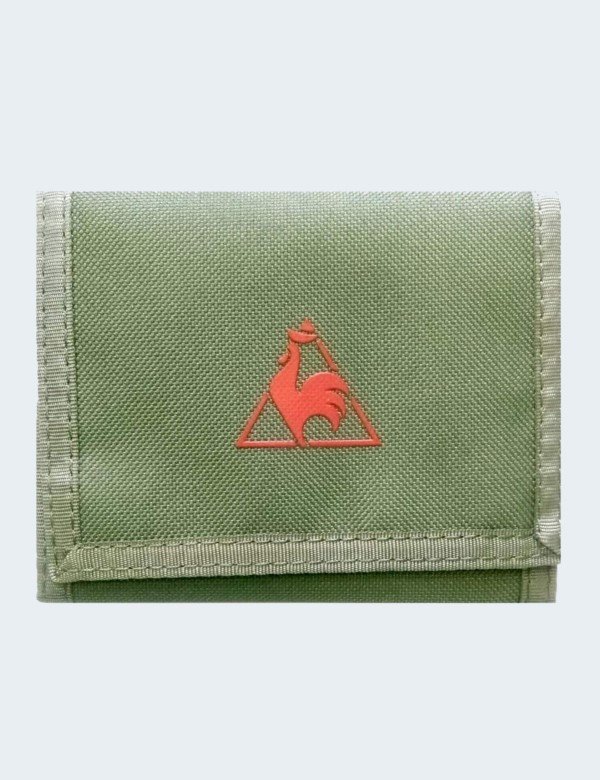 portefeuille-le-coq-sportif-vert-kaki-mixte