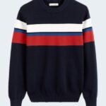 Pull Celio PEBLOCUS Bleu Marine Homme 1