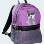 Sac à dos Téo Jasmin 2 compartiments Violet