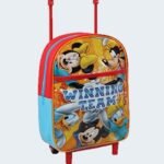 Sac à dos roulettes Mickey Mouse 1 compartiment