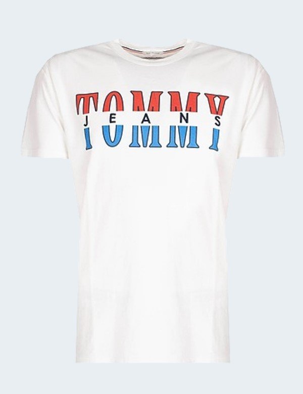 Tommy Hilfiger - T-shirt Tommy Jeans Homme Blanc