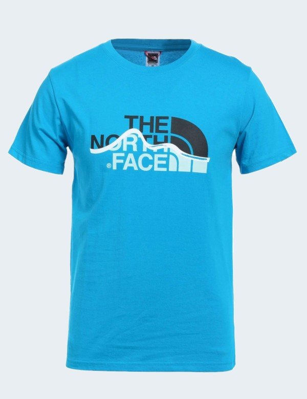 t-shirt-north-face-bleu-homme