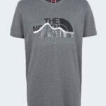T-shirts North Face MOUNTAIN LINE homme Gris M L1