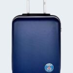 Valise PSG (Paris Saint-Germain) 2 roues ABS Bleue