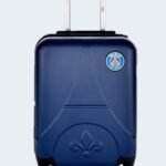 Valise PSG (Paris Saint Germain) 4 roues ABS Bleu