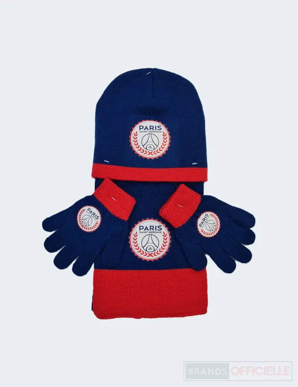 bonnet-psg-paris-saint-germain-ensemble-gant-echarpe