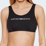 Brassière stretch Emporio armani Femme Noir Xs