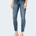 Jean Guess skinny Femme Coton stretch Bleu 27 1