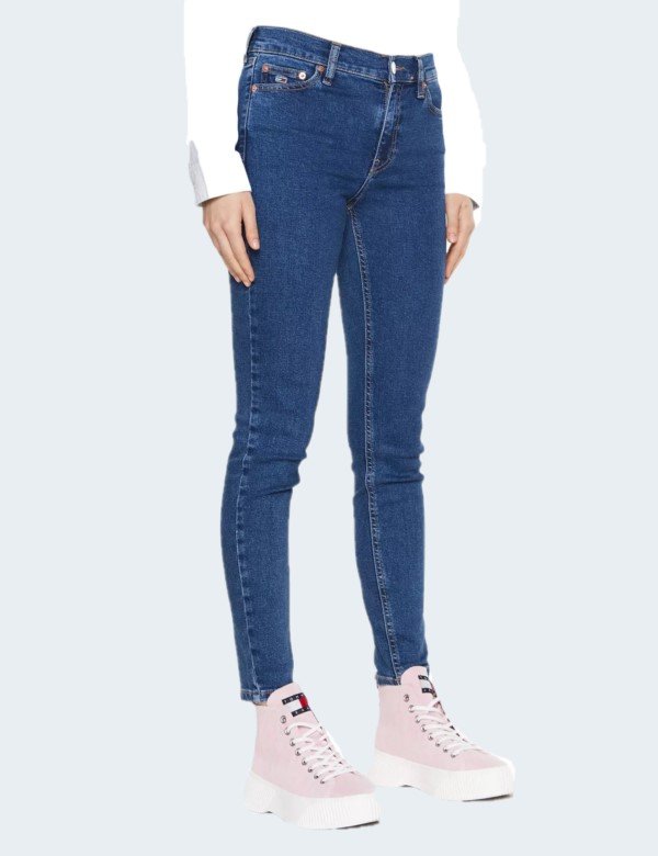 Tommy Hilfiger - Jean Tommy stretch skinny Femme Nora Bleu