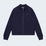 Sweat Zippe Guess Jeans Fille Bleu 10a