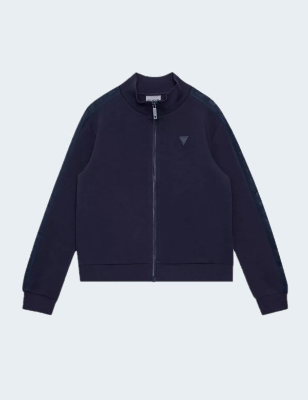 Guess - Sweat Zippe Guess Jeans Fille Bleu