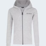 Sweat à capuche Zippe Guess Jeans Gris Fille 10a