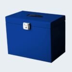 Classeur ménager en métal avec 5 dossiers suspendus 1