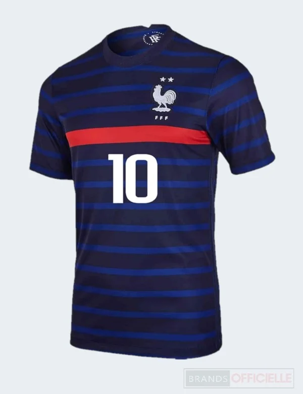 Maillot de Football France MBAPPE Bleu Homme L 1 maillot-mbappe-france-homme-bleu-equipe-de-france