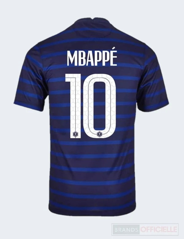 Maillot de Football France MBAPPE Bleu Homme L 2