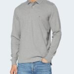 Polo à manches longues Tommy Hilfiger Gris Homme S 1