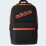 Sac à dos Adidas Daily Orange Noir Unisexe 1