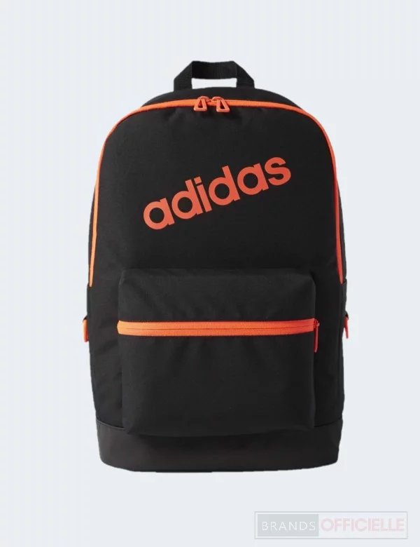 sac-a-dos-adidas-noir-daily-orange-unisexe