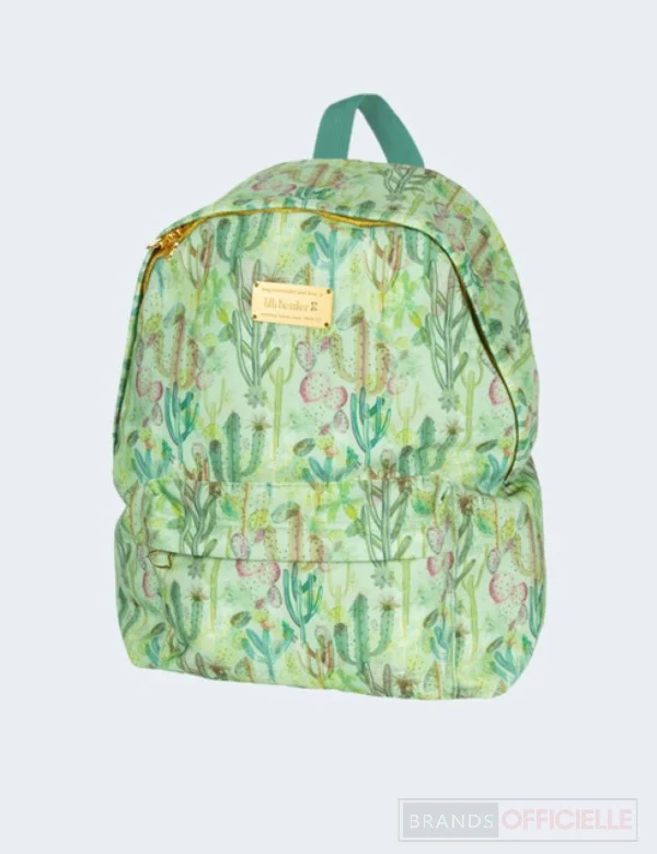 Sac à dos Lilli Kesler Cactus sac-a-dos-fille-vert-lilli-kessler-cactus