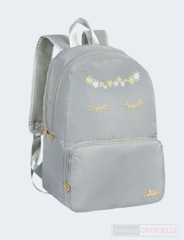 sac-a-dos-fille-gris-miss-lemonade-2-compartiments