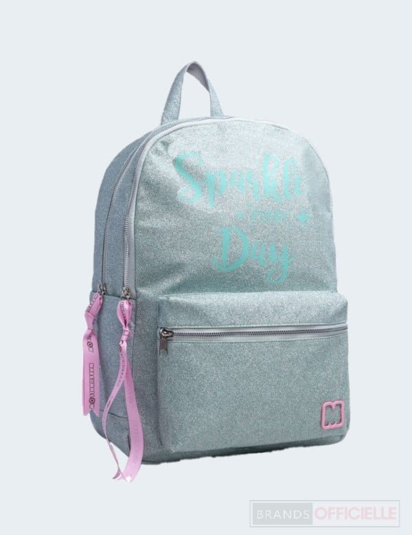 sac-a-dos-fille-loisir-marshmallow-vert-paillete