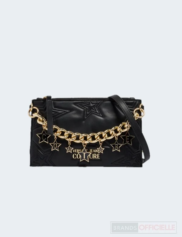 Sac bandoulière Versace Jeans Couture Noir Femme 1 sac-versace-jeans-couture-noir-femme-en-bandouliere