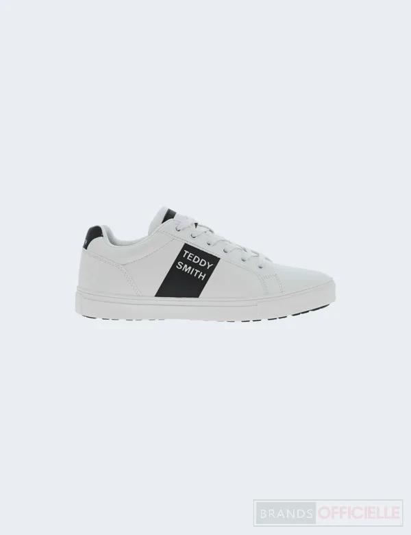 baskets-teddy-smith-homme-blanc-noir-chassure-basse
