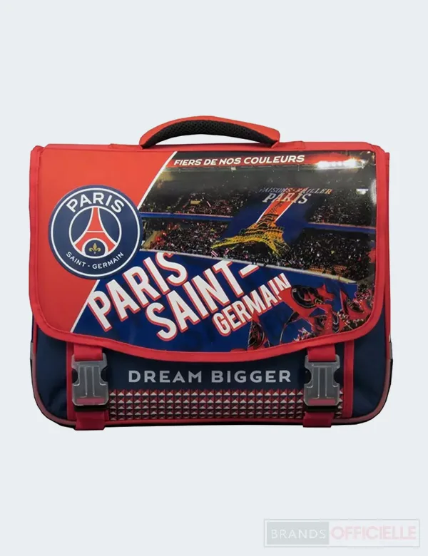 cartable-psg-1 cartable-psg-paris-saint-germain-rouge-42cm