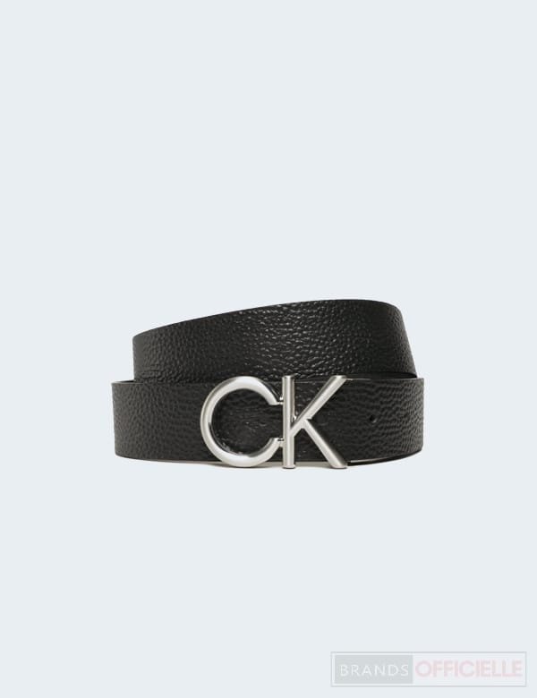 Ceinture Calvin Klein Homme Noir en Cuir