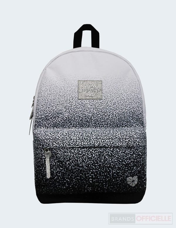 sac-a-dos-fille-brillante-miss-lemonade-noir-blanc
