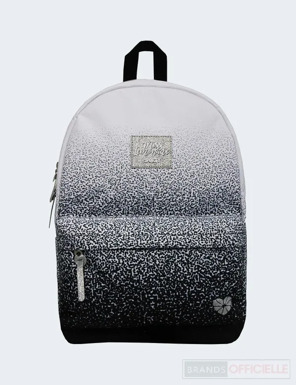 sac-a-dos-fille-brillante-miss-lemonade-noir-blanc