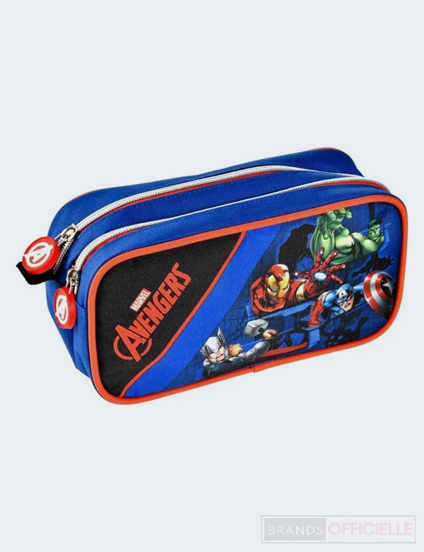 trousse-avengers trousse-2-compartiments-avengers-bleu-rectangulaire