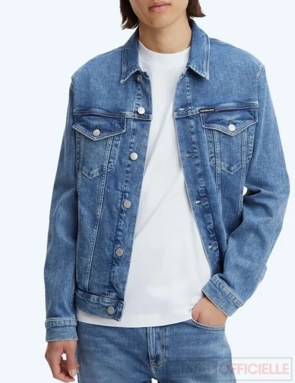 Veste en jean calvin 2