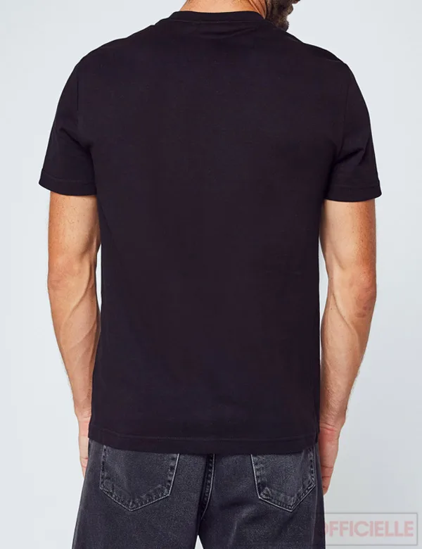 t shirt calvin klain distorted bleu 2