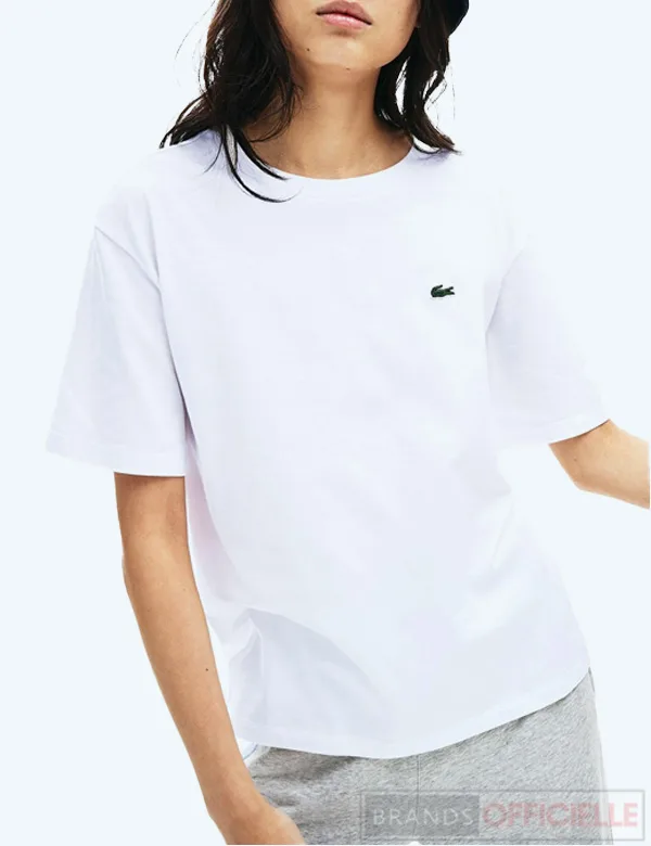 lacoste-t-shirt-blanc-femme-basique-en-coton-tf7215